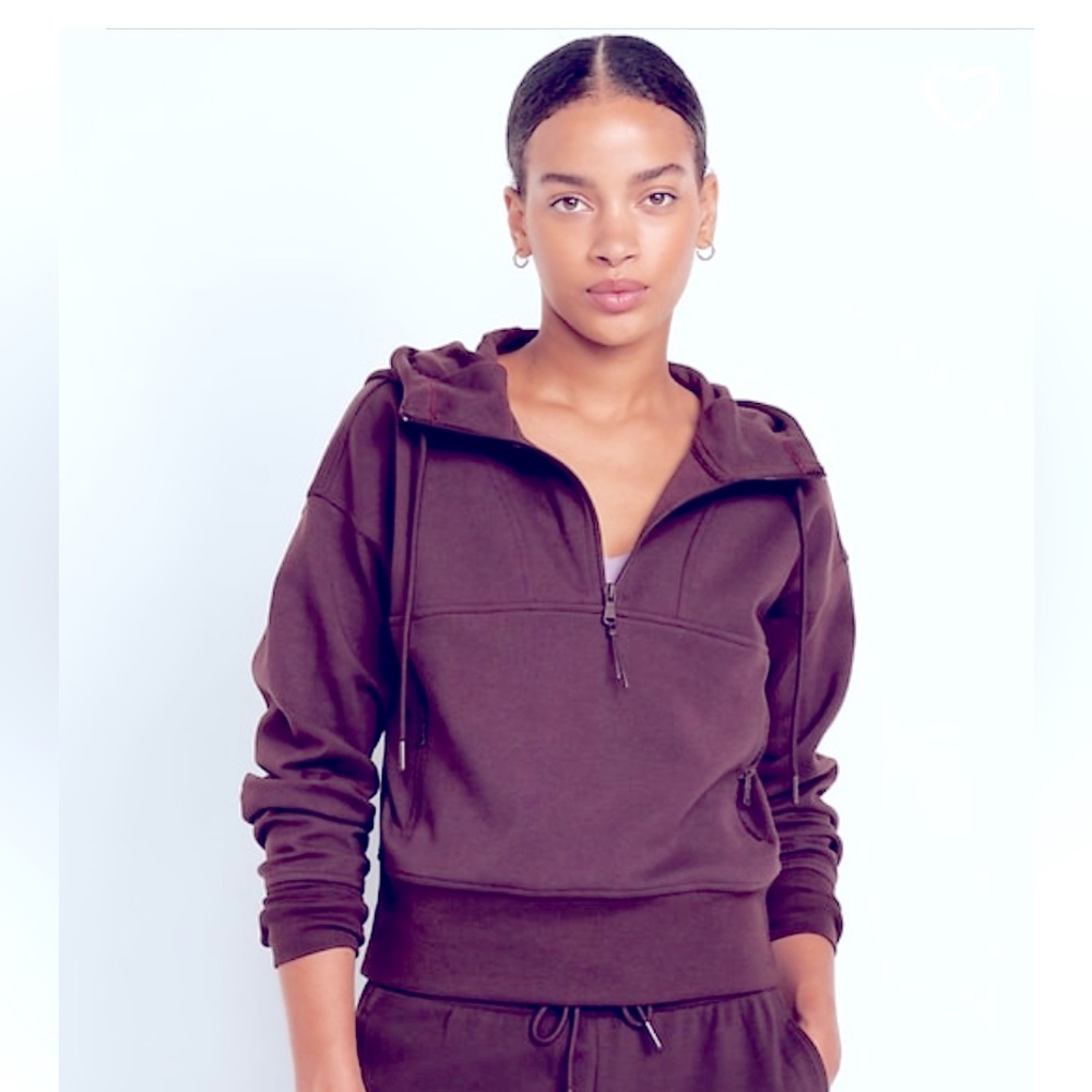 NWT Old Navy dynamic fleece half zip hoodie